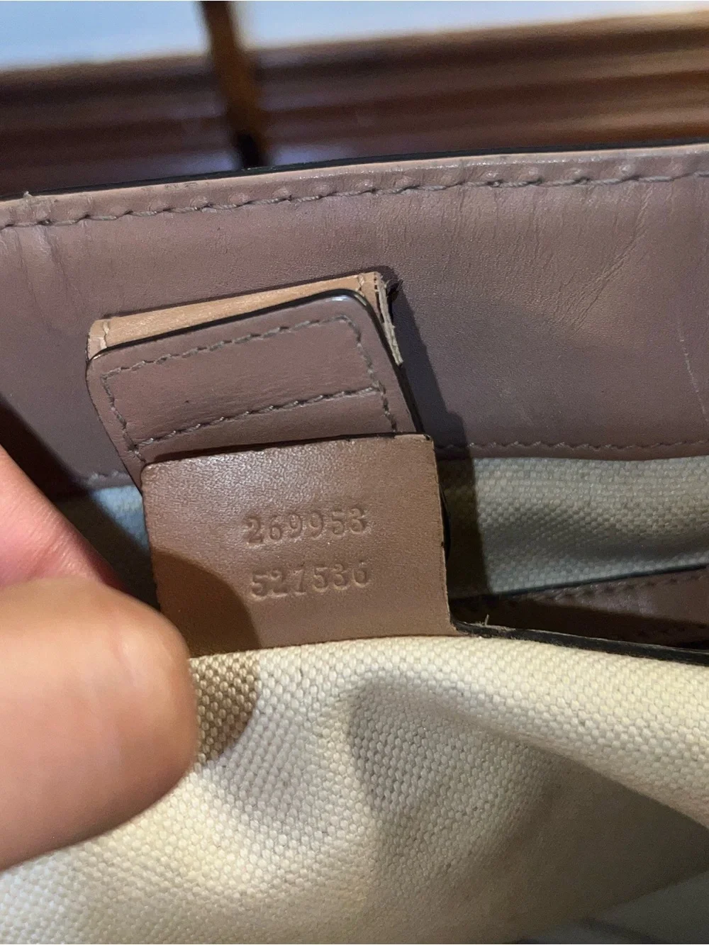 Gucci Blush Pink GG Embossed Leather Shoulder Bag